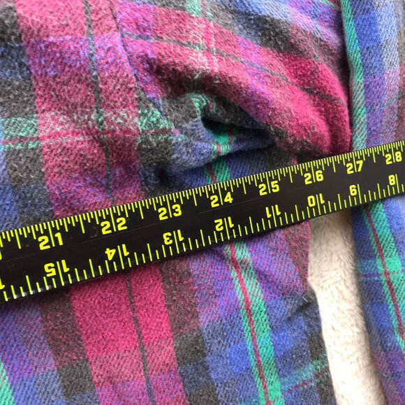 Vintage Five Brother Mens Shirt Size 2XL Long Sleeve Plaid Flannel Button Up Y2K - Picture 7 of 13